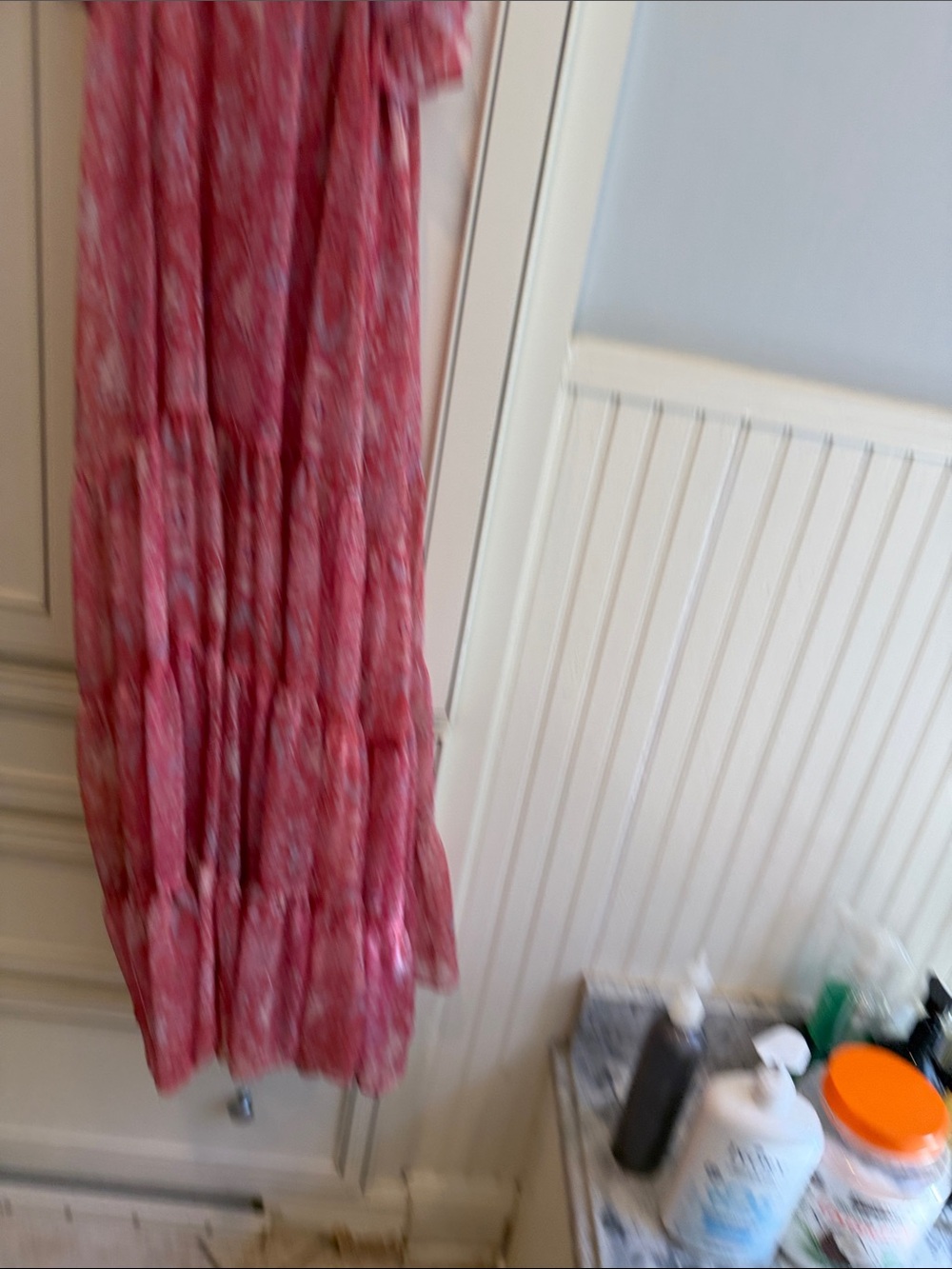 Misa Los Angeles Pink Floral Ruffled Maxi Dress - Picture 11 of 14